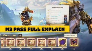 NEW M3 PASS FULL GUIDE AND EXPLAIN CLAIM NOW | MLBB NEW EVENTS | MOBILE LEGENDS : BANG BANG