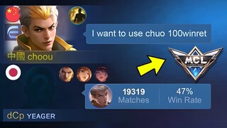 CHOU FAKE WINRATE PRANK GONE WRONG!! AND THIS HAPPENED...