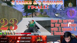 SOLO VS SQUAD | 1 HP CLUTCH | CHOPPER BUG | ME VS 2 SQUADS AND 2 TANKS | NRX 420 | CODM GARENA