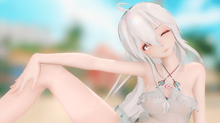 【弱音/MMD】阳光~沙滩~还有.......❤️