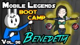 BENEDETTA - TIPS, ITEMS, SPELL, EMBLEMS, TRICKS AND GUIDE - MGL MLBB BOOT CAMP VOLUME 96