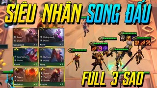 (ĐTCL) ĐỘI HÌNH "KO NÃO" MÙA 8! ROLL 3 SAO LÀ CẢ TEAM CÙNG KHỎE! SIÊU NHÂN SONG ĐẤU TFT!