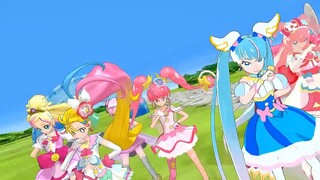 【MMDプリキュア】ピンクチームでハッピーシンセサイザ