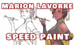[SPEED PAINT] The Ruby of the Sea : Marion Lavorre