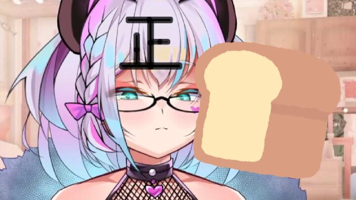 【Live2D】"Do you remember how many slices of bread you have eaten?"