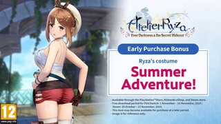 Atelier Ryza - Early Purchase Bonus: Summer Adventure Costume!