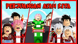 TERHARU!! PERJUANGAN AYAH UNTUK KELUARGANYA Feat @MOOMOO Brookhaven RolePlay Roblox Indonesia