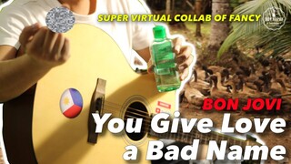 You Give Love a Bad Name Bon Jovi Super Collab with lyrics