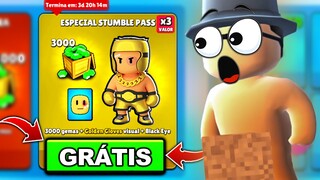 CHEGOU A NOVA ATUALIZAÇÃO 0.45.2 COM A SKIN DO GOLDEN GLOVES NO STUMBLE GUYS 😨