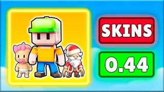 TODAS las NUEVAS SKINS de STUMBLE GUYS 0.44!! 👀😍