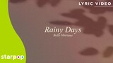 Rainy Days - Belle Mariano (Lyrics)