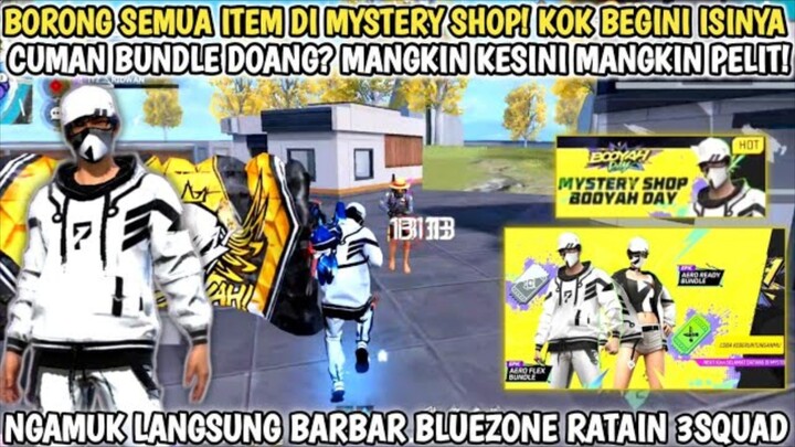 RANDOM MATCH PAKE BUNDLE TERBARU MYSTERY SHOP! NGAMUK BAWA TURUN BLUE ZONE RATAIN 3 SQUAD