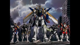 Mobile Suit Gundam Wing Anime Intro Opening Theme 1 HD