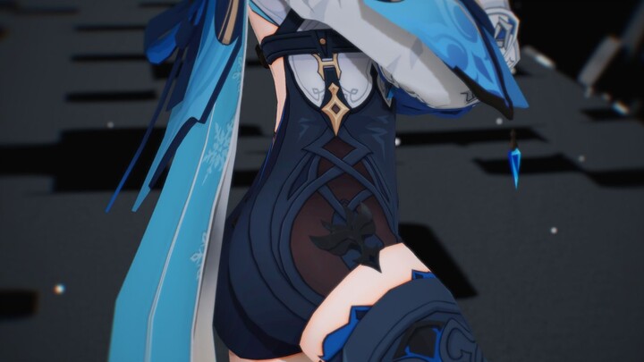 Eula's Hips Are So Sexy - Wiggle Wiggle - [Genshin Impact MMD]