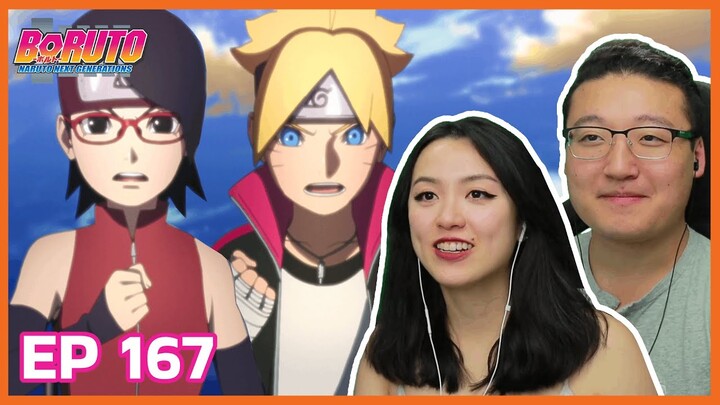 TEAM 7 CHARACTER DEVELOPMENT WOW | Boruto Episode 167 Couples Reaction & Discussion