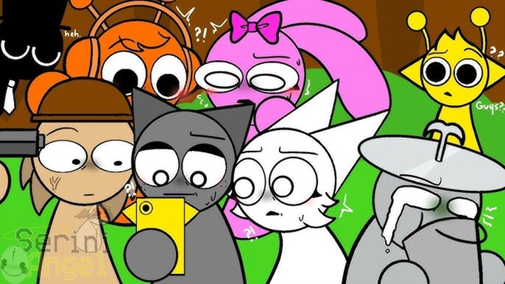 ［动画·节奏盒子 AU］中字 Found Out About Their Curse Ships _! - Sprunki Incredibox AU（全员集）