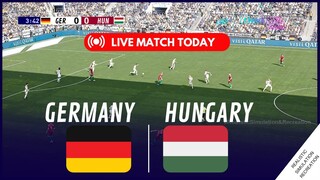 🔴 EURO 2024 LIVE: GERMANY 🇩🇪 vs 🇭🇺 HUNGARY Match LIVE videogame simulation