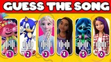 Guess Who's Singing 🎤🎙️🎶| Barbie, Trolls3, Sonic, Wish, Salish Matter | Disney Song Quiz Challenge