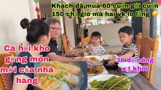 Cá hồi kho gừng măng luộc/Pa cha con tấm tắc khen ngon/Cuộc sống pháp/món ngon mỗi ngày