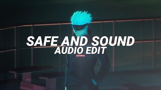 safe and sound - capital cities [edit audio]