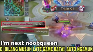 BAN FANNY MAZE !! DI BILANG MUSUH LATE GAME RATA AUTO NGAMUK