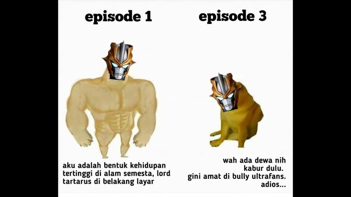 Ngakunya Sih Mahluk Terkuat Eh Sekali Ketemu Ultraman Legend Kok Kabur?? 😂React Meme Ultraman#5