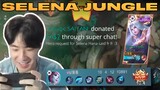 Viewer wanted Hoon to Selena Jungle | Mobile Legends