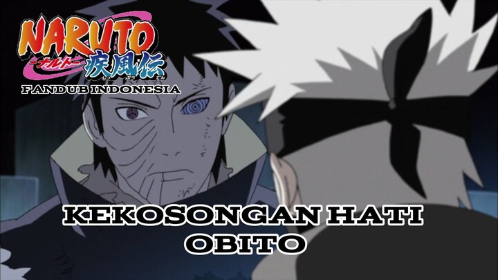 Kekosongan hati Obito | Naruto Shippuden fandub indo