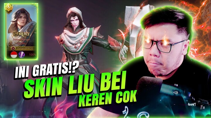 SKIN LIU BEI TERBARU! Keren PARAH DAN GRATIS - Honor Of Kings