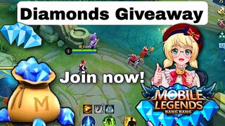 DIAMONDS GIVEAWAY!💎50 People can Win! @Kaira Channel collab with @GoKira Gaming ❤️