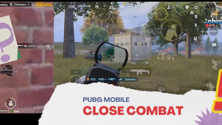 CLOSE COMBAT BIKIN NGAKAK | PUBG MOBILE