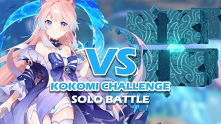 KOKOMI CHALLENGE SOLO BATTLE ANEMO HYPOSTASIS [ GENSHIN IMPACT ]