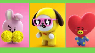 [BT21] Characters live performance of Boy with luv