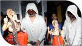 Shilpa Shetty Husband Raj Kundra Arrived At Lalbaug to Take Ganpati Bappa At His Home
