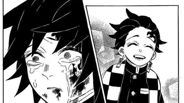 [ Demon Slayer ] Tanjiro successfully untied the knot of bravery, and the water column returned
