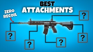 BEST ATTACHMENTS GUIDE FOR M416 IN BGMI FOR ZERO RECOIL🔥BEST TIPS AND TRICKS FOR PUBG MOBILE MEW2