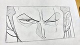 Easy to draw | how to draw zoro from one piece step-by-step