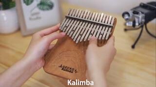 [Musik] [Play] [Kalimba] Guan Shan Jiu, Yang Hua Luo Jin Zigui Ti