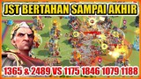 JST 1365 & 2489 MASIH BISA BERTAHAN DIGEMPUR MIMI 1175 1846 1079 1188  WAR KVK ROK !!