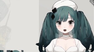 [Tampilan model Live2d] Gadis cantik depresi yang tidak pernah peduli dengan pasien [Xina Lulu]