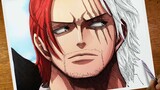 Drawing SHANKS ONE PIECE / Drawing Anime One piece Characters