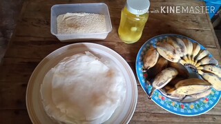 HOW TO MAKE TURON (Yummy Sweet Banana)