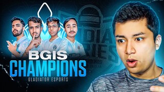 ROLEX REACTS to GLADIATOR ESPORTS WINNING BGIS GRAND FINALS