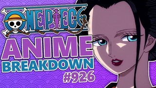 Robin: IMPOSSIBLE! One Piece Episode 926 BREAKDOWN