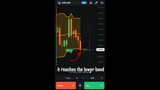 Olymp Trade Mobile Trading with Bollinger