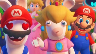 Mario And Luigi Meet Edge For The First Time Scene - Mario + Rabbids Sparks Of Hope 2022