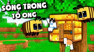 Mèo Simmy Thử Thách 24H "Sống Trong Tổ Ong Chúa" Trong Minecraft