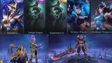 Upcoming hero skins and new hero HANZO in Mobile legends