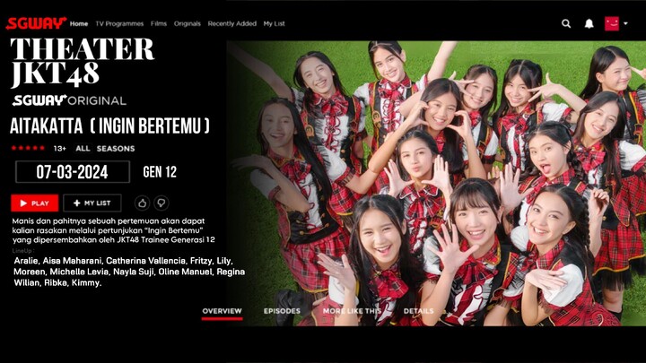 【Theater JKT48】2024-03-07 Aitakatta『Ingin Bertemu』Gen 12