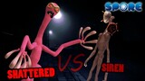 Shattered vs Siren Head | SPORE